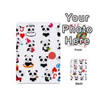 Giant Panda Bear Cuteness Playing Cards 54 Designs (Mini) Front - HeartJ