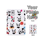 Giant Panda Bear Cuteness Playing Cards 54 Designs (Mini) Front - Spade10