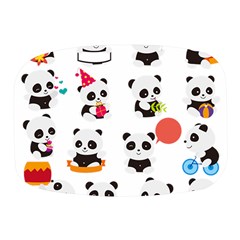 Giant Panda Bear Cuteness Mini Square Pill Box