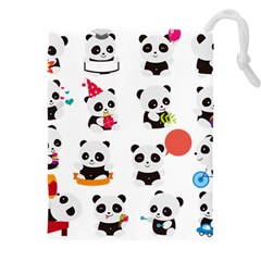 Giant Panda Bear Cuteness Drawstring Pouch (4XL)