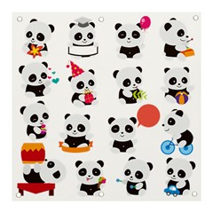 Giant Panda Bear Cuteness Banner and Sign 3  x 3 