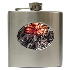 Happy Hour Drinking Party Motif Photo Hip Flask (6 Oz)