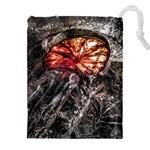 Happy Hour Drinking Party Motif Photo Drawstring Pouch (5XL) Front