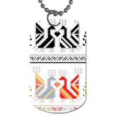 Bulgarian Folk Art Folk Art Dog Tag (two Sides) by Salman4z