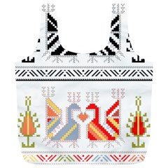 Bulgarian Folk Art Folk Art Full Print Recycle Bag (xl) by Salman4z