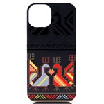 Bulgarian Folk Art Folk Art iPhone 14 Black UV Print Case Front