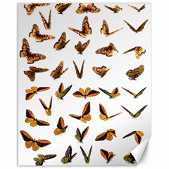 Butterfly Butterflies Insect Swarm Canvas 16  X 20  by Salman4z