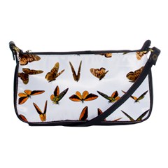 Butterfly Butterflies Insect Swarm Shoulder Clutch Bag by Salman4z