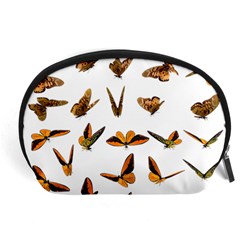 Butterfly Butterflies Insect Swarm Accessory Pouch (large) by Salman4z