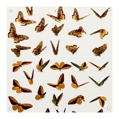 Butterfly Butterflies Insect Swarm Banner And Sign 3  X 3  by Salman4z