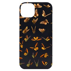 Butterfly Butterflies Insect Swarm Iphone 14 Plus Black Uv Print Case by Salman4z