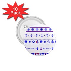 Marine Nautical Clip Art 1 75  Buttons (10 Pack)