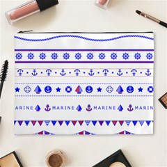 Marine Nautical Clip Art Cosmetic Bag (xl) by Salman4z