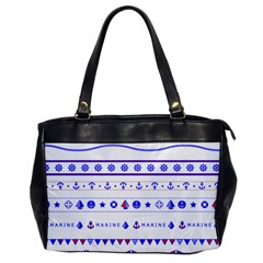 Marine Nautical Clip Art Oversize Office Handbag by Salman4z