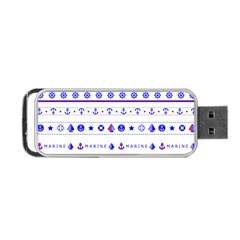 Marine Nautical Clip Art Portable Usb Flash (one Side) by Salman4z