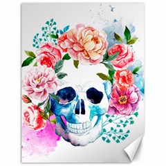 Day Of The Dead Skull Art Canvas 12  X 16  by Salman4z