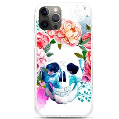 Day Of The Dead Skull Art Iphone 12 Pro Max Tpu Uv Print Case by Salman4z