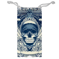 Skull Drawing Jewelry Bag by Salman4z