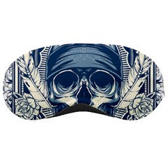 Skull Drawing Sleeping Mask