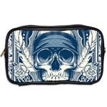 Skull Drawing Toiletries Bag (Two Sides) Back