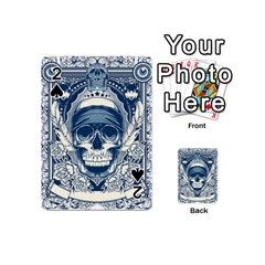 Skull Drawing Playing Cards 54 Designs (Mini)