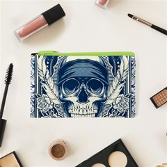 Skull Drawing Cosmetic Bag (xs) by Salman4z