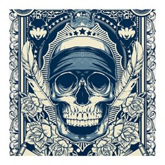 Skull Drawing Banner And Sign 3  X 3 