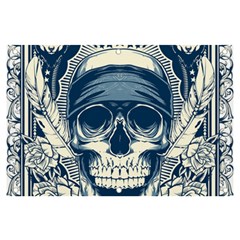 Skull Drawing Banner and Sign 6  x 4 