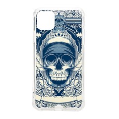 Skull Drawing Iphone 11 Pro Max 6 5 Inch Tpu Uv Print Case by Salman4z