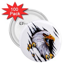 Eagle 2 25  Buttons (100 Pack)  by Salman4z