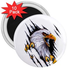 Eagle 3  Magnets (10 Pack)  by Salman4z