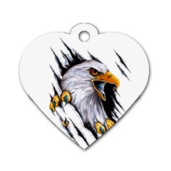 Eagle Dog Tag Heart (one Side) by Salman4z