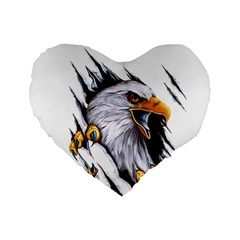 Eagle Standard 16  Premium Heart Shape Cushions