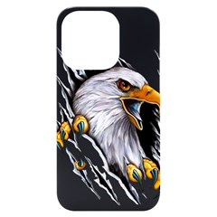 Eagle iPhone 14 Pro Black UV Print Case