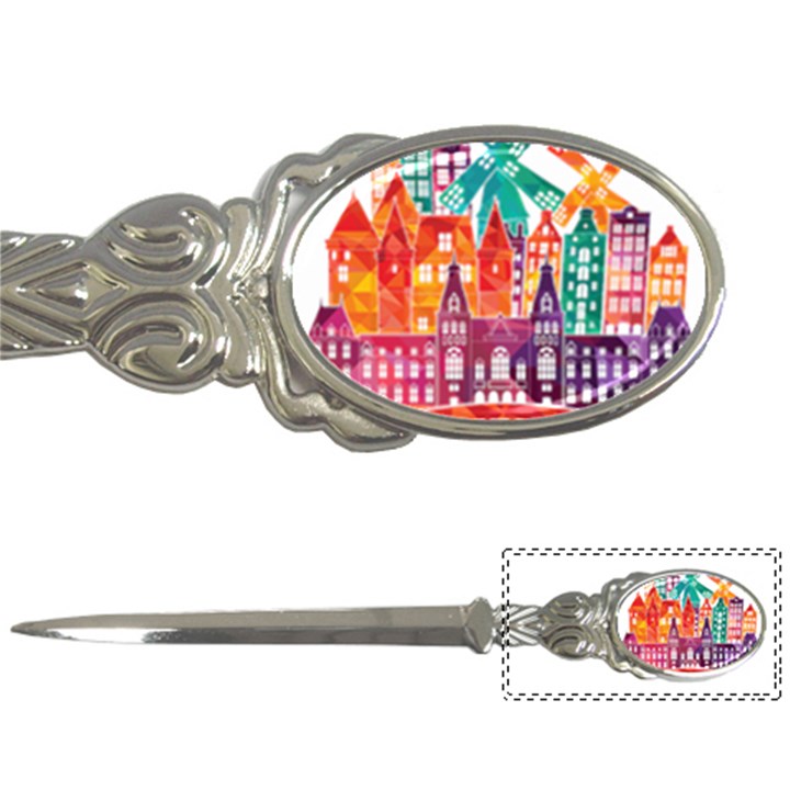 Vector Graphics Amsterdam Silhouette Letter Opener