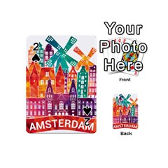 Vector Graphics Amsterdam Silhouette Playing Cards 54 Designs (mini) by Salman4z