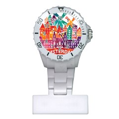 Vector Graphics Amsterdam Silhouette Plastic Nurses Watch by Salman4z