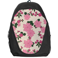 Floral Vintage Flowers Backpack Bag by Dutashop