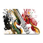 Electric Guitar Grunge Plate Mats 18 x12  Plate Mat