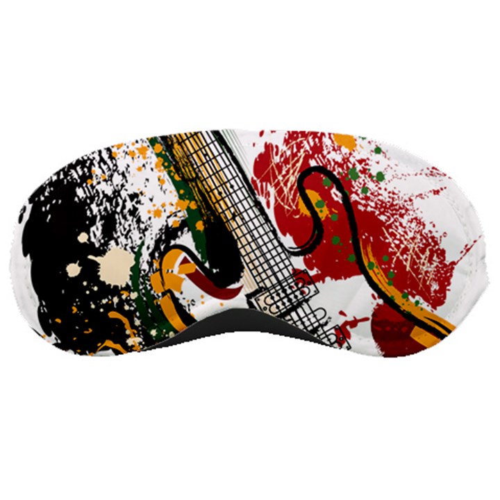 Electric Guitar Grunge Sleeping Mask