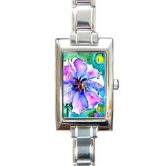 220cde476e6c434b8bbbaee3fd39d8f1 Rectangle Italian Charm Watch