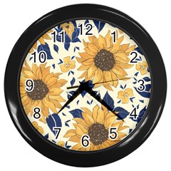 20230509 010303 0000 Wall Clock (black) by Fhkhan22