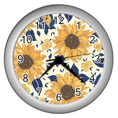 20230509 010303 0000 Wall Clock (silver) by Fhkhan22