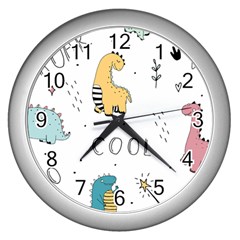 20230509 010828 0000 Wall Clock (silver) by Fhkhan22