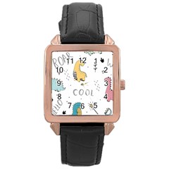 20230509 010828 0000 Rose Gold Leather Watch  by Fhkhan22