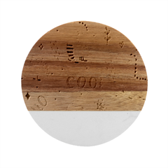 20230509 010828 0000 Marble Wood Coaster (round) by Fhkhan22