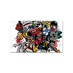 Mural Graffiti Paint Sticker Rectangular (10 Pack) by Salman4z