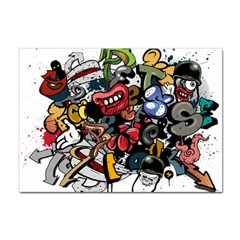 Mural Graffiti Paint Sticker A4 (10 Pack) by Salman4z