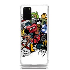 Mural Graffiti Paint Samsung Galaxy S20plus 6 7 Inch Tpu Uv Case by Salman4z