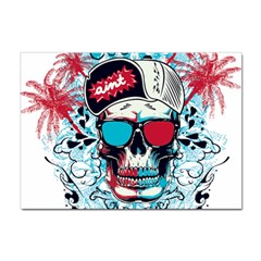 That Cool Graffiti Skull Sticker A4 (100 Pack) by Salman4z